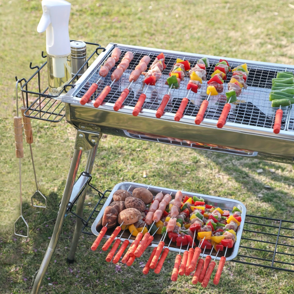 Camping barbecue grill